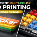 Multi-Color 3D Printing with a Single Nozzle – Fast & Efficient